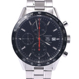 Tag Heuer Tag Heuer Carrera Chronograph CV2014-2 Men's SS Watch Automatic Black Table A-Rank Used Sinkjo