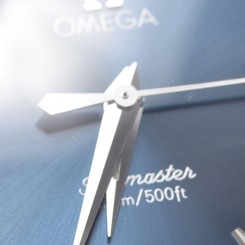 The OMEGA Omega Simster Aqua, 150m 2518.80 Men' s SS, the watch, the watch, the blue, the blue, the A-rank, used silver,