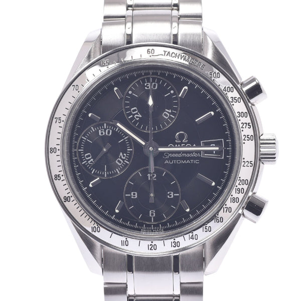 OMEGA Omega Speedmaster Date 3513.50 Men's SS Watch Automatic Black Dial A Rank Used Ginzo