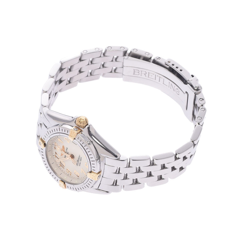 Breitling Breitling Carristino Picolo B52345女士YG / SS Watch石英Ibelie型排名使用Silgrin