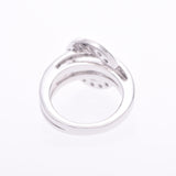 MILA SCHON Mirror Show Diamond 0.58ct 11 Ladiesk18WG Ring / Ring A-Rank Used Silgrin