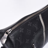 LOUIS VUITTON 路易威登单色 Eclipse 阿波罗信使 MM 片段黑色/灰色 M43411 男士单色 Eclipse 帆布肩包 B 级二手银藏