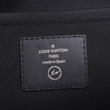 LOUIS VUITTON 路易威登单色 Eclipse 阿波罗信使 MM 片段黑色/灰色 M43411 男士单色 Eclipse 帆布肩包 B 级二手银藏