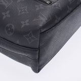LOUIS VUITTON 路易威登单色 Eclipse 阿波罗信使 MM 片段黑色/灰色 M43411 男士单色 Eclipse 帆布肩包 B 级二手银藏