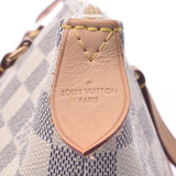 LOUIS VUITTON ルイヴィトン ダミエ アズール イエナMM 白 N44040 レディース ダミエアズールキャンバス トートバッグ Aランク 中古 銀蔵