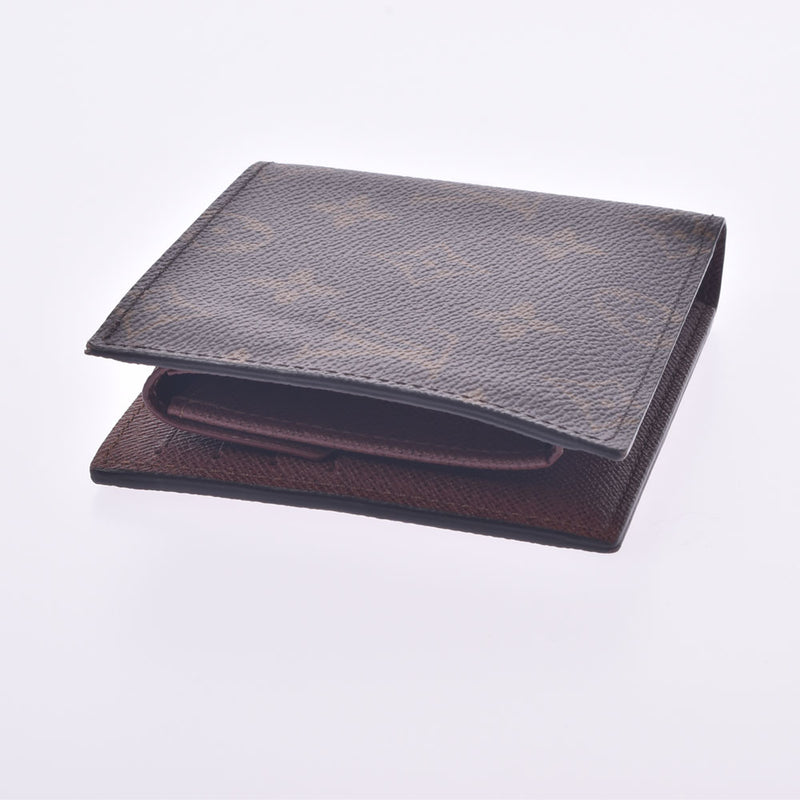 Louis Vuitton Monogram portage Tote Bag Brown 662288 men's Monogram canvas Wallet