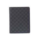LOUIS VUITTON Louis Vuitton Damier Graphite Agenda Bureau Black/Grey R20974 Men's Damier Fit Canvas Notebook Cover A Rank Used Ginzo