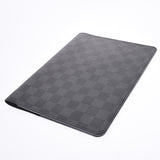 LOUIS VUITTON Louis Vuitton Damier Graphite Agenda Bureau Black/Grey R20974 Men's Damier Fit Canvas Notebook Cover A Rank Used Ginzo