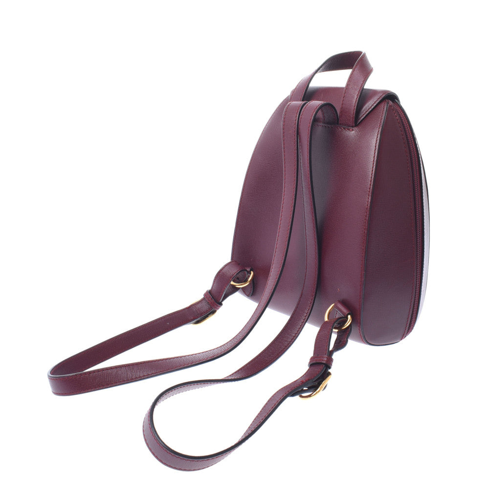 カルティエトートバッグ マストライン バックパック ボルドー