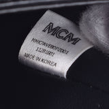 MCM M.C. 背包螺柱粉红色女士皮革背包背包 B 级二手银藏