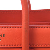 CELINE Celine Luggage Nanoshopper 2way Bag Orange 168243 Women's Curf Handbags AB Rank Used Sinkjo