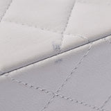 CHANEL 香奈儿马特拉塞链肩双皮瓣灰色金配件女士羊皮肩包 B 级二手银藏