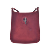 Hermes Hermes Ve Spa TPM Red □ H-engraving (around 2004) Unisex Dobris Shoulder Bag B Rank Used Silgrin