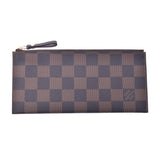 LOUIS VUITTON ルイヴィトン ダミエ ポルトフォイユ ロン モデュラブル ブラウン N63093 ユニセックス ダミエキャンバス 長財布 Aランク 中古 銀蔵