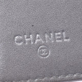 Chanel Chanel Camelia W Hook钱包黑色女士Ramskin双折钱包B排名使用Silgrin