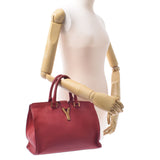 Saint Laurent Sun Laurent Petit Cavas 2way Bag Red Gold Bracket Women's Curf Handbag B Rank Used Silgrin