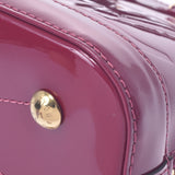 Louis Vuitton Louis Vuitton Vernogram Alma BB 2WAY Bag Magenta M54785 Women's Handbags AB Rank Used Sinkjo