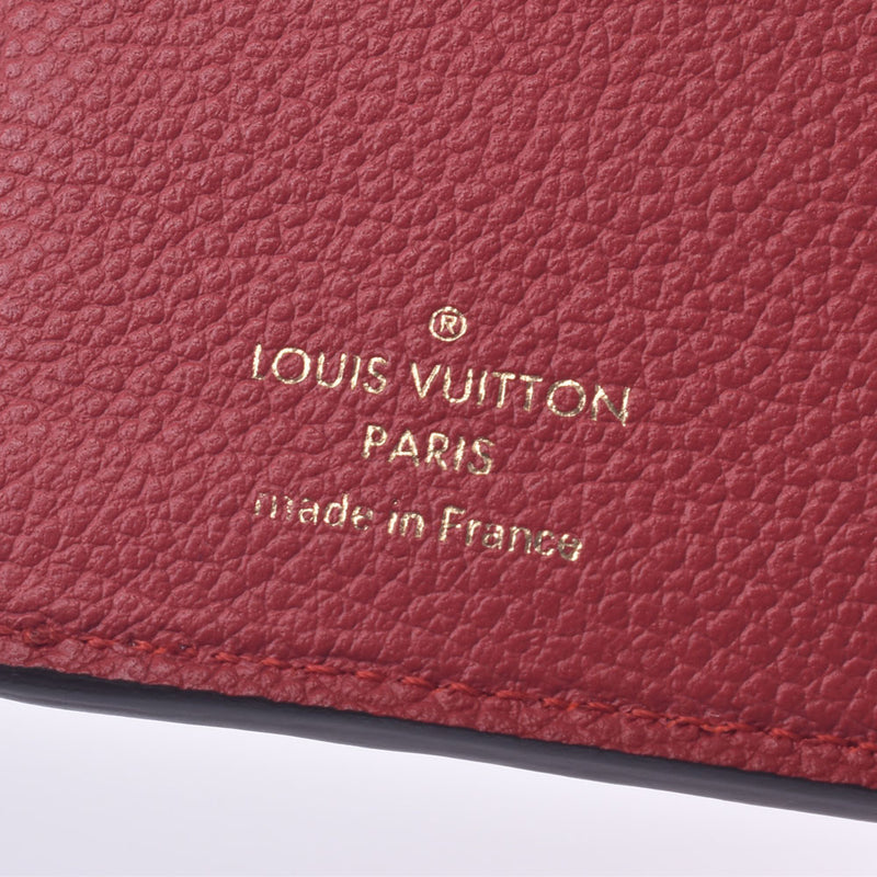 Louis Vuitton Louis Vuitton Monogram Anspantanent Portfoille Codent's Compact Sleeve M60735男女皆宜的皮革三折钱包A-Rank使用水池