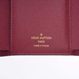 Louis Vuitton Louis Vuitton Monogram Portfoille Victory Noodle Compact Wallet Fusha M41938 Unisex Monogram Canvas Three Folded Wallets A-Rank Used Sinkjo