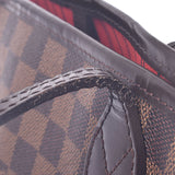 LOUIS VUITTON Louis Vuitton Damier Neverfull MM Brown N51105 Unisex Damier Canvas Tote Bag AB Rank Used Ginzo