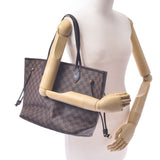 LOUIS VUITTON Louis Vuitton Damier Neverfull MM Brown N51105 Unisex Damier Canvas Tote Bag AB Rank Used Ginzo