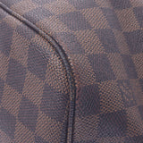 LOUIS VUITTON Louis Vuitton Damier Neverfull MM Brown N51105 Unisex Damier Canvas Tote Bag AB Rank Used Ginzo