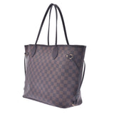 LOUIS VUITTON Louis Vuitton Damier Neverfull MM Brown N51105 Unisex Damier Canvas Tote Bag B Rank Used Ginzo