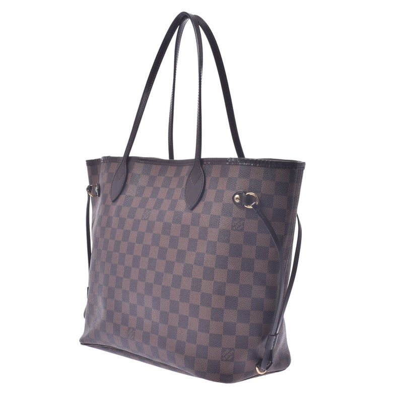 LOUIS VUITTON ルイヴィトン ダミエ ネヴァーフルMM ブラウン N51105 ユニセックス ダミエキャンバス トートバッグ Bランク 中古 銀蔵