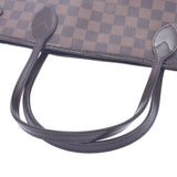 LOUIS VUITTON Louis Vuitton Damier Neverfull MM Brown N51105 Unisex Damier Canvas Tote Bag B Rank Used Ginzo