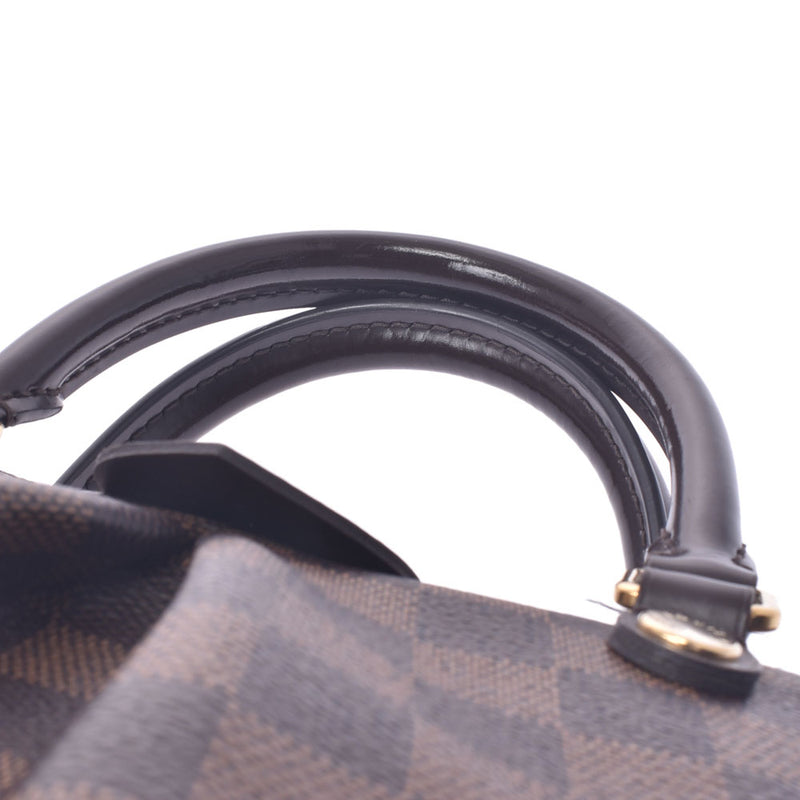 LOUIS VUITTON Louis Vuitton Damier Siena PM Brown N41545 Ladies Damier Canvas 2WAY Bag AB Rank Used Ginzo