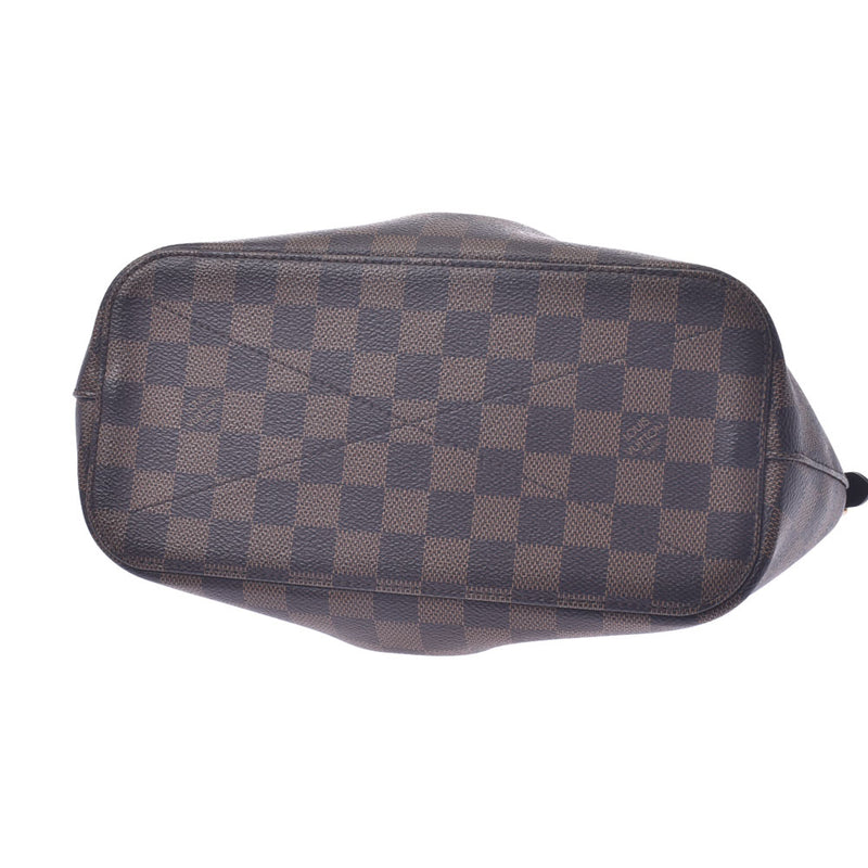 LOUIS VUITTON Louis Vuitton Damier Siena PM Brown N41545 Ladies Damier Canvas 2WAY Bag AB Rank Used Ginzo