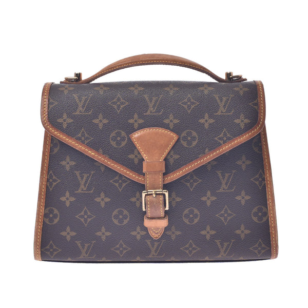 LOUIS VUITTON ルイヴィトン モノグラム ベルエア 2WAYバッグ ブラウン M51122 ユニセックス モノグラムキャンバス ハンドバッグ Cランク 中古 銀蔵