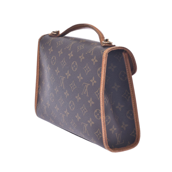 LOUIS VUITTON ルイヴィトン モノグラム ベルエア 2WAYバッグ ブラウン M51122 ユニセックス モノグラムキャンバス ハンドバッグ Cランク 中古 銀蔵