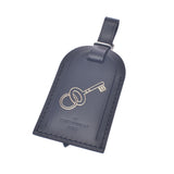 ルイヴィトンキーデザイン ネームタグ 黒 ユニセックス レザー