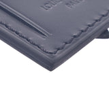 Louis Vuitton Louis Vuitton Key Design Name Tag Black Unisex Leather Brand Accessories Unused Silgrin