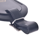 Louis Vuitton Louis Vuitton Key Design Name Tag Black Unisex Leather Brand Accessories Unused Silgrin