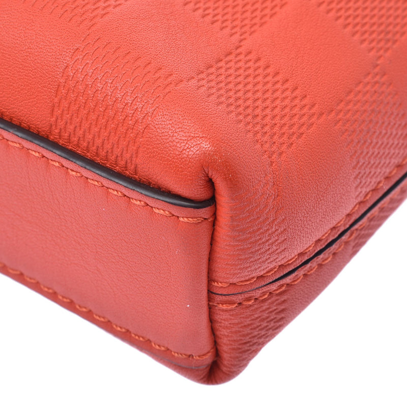 Louis Vuitton, Bags, Louis Vuitton Damier Infini Pochette District  Shoulder Bag Magma Orange N23356