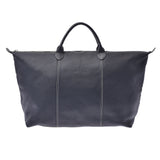 LongChamp Longchan手袋黑银托架女式冰桶手提包AB排名使用Silgrin