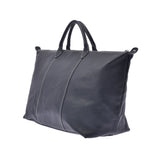 Longchamp Longchan Handbags Black Silver Bracket Women's Curf Tote Bag AB Rank Used Silgrin