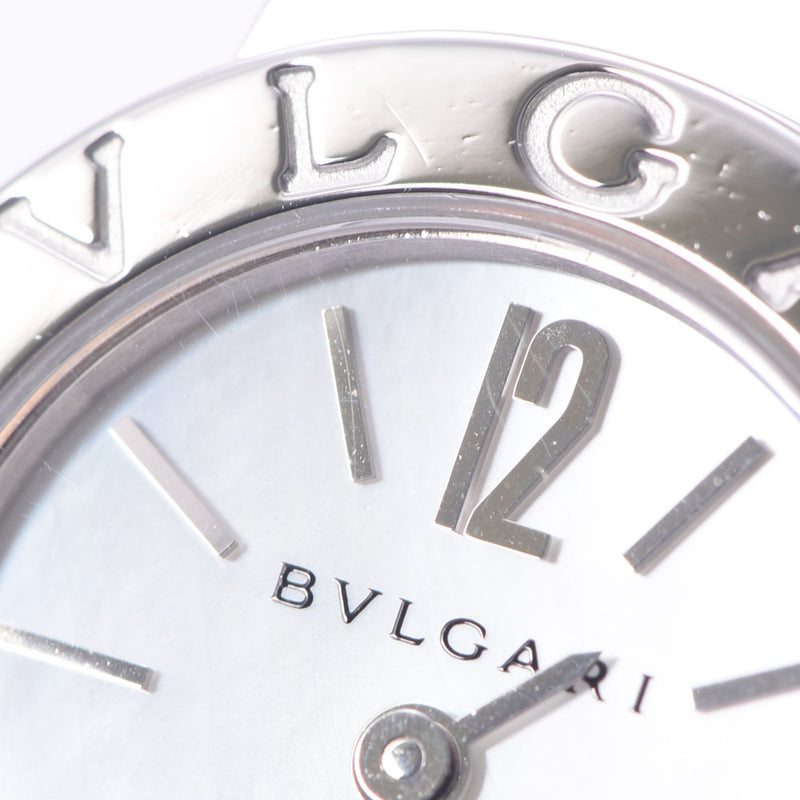 Bvlgari Bulgari Burgari Burgari 23 BB23SS女士SS手表石英白色壳形塑造A-Rank二手水池