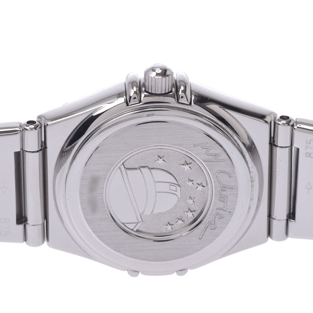 オメガコンステレーション ベゼル4Pダイヤ 12Pダイヤ レディース