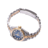 ROLEX Rolex Day Just 10P Diamond 79173G Women's YG / SS Watch Automatic Wound Blue Gradation Diagram A-Rank Used Sinkjo