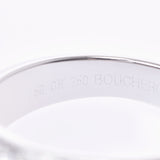 Boucheron Bushron Pave Diamond No. 13 Unisex K18WG Ring, Ring A-Rank Used Silgrin