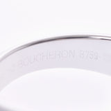 Boucheron Bushron Pave Diamond No. 13 Unisex K18WG Ring, Ring A-Rank Used Silgrin