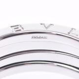 BVLGARI ブルガリ B-ZEROリング #61 サイズS 20.5号 ユニセックス K18WG リング・指輪 Aランク 中古 銀蔵