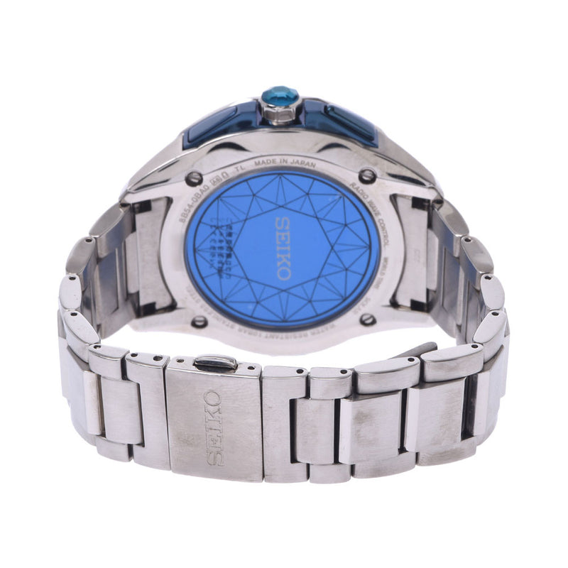 SEIKO セイコー ブライツ ボンベイサファイア SAGA155 メンズ SS 腕時計 ソーラー電波時計 ブルー文字盤 Aランク 中古 銀蔵