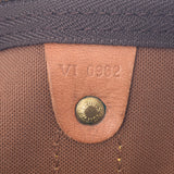 LOUIS VUITTON Monogram Keepall 60棕色M41422中性Monogram帆布波士顿包B等级二手Ginzo
