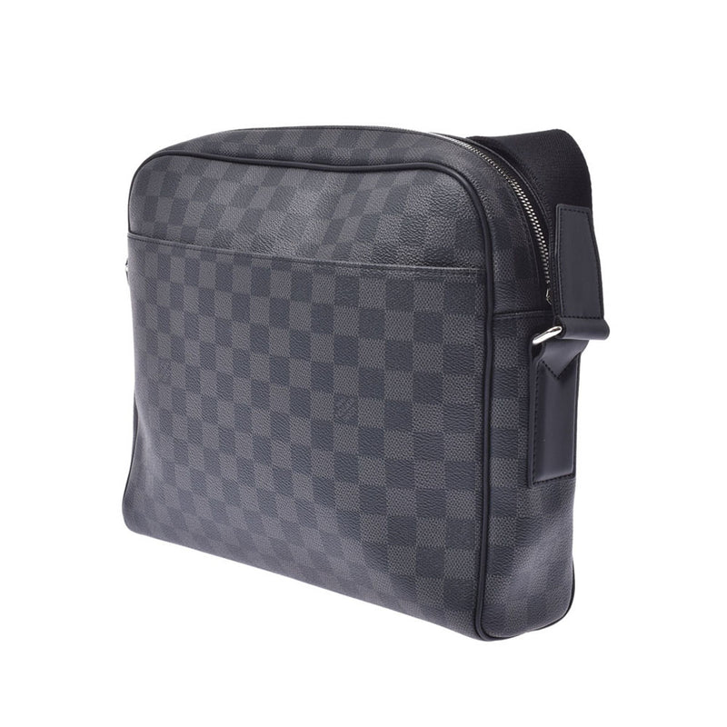 Louis Vuitton Graphit Dayton MM 14137 Black Gray Men's Dumie