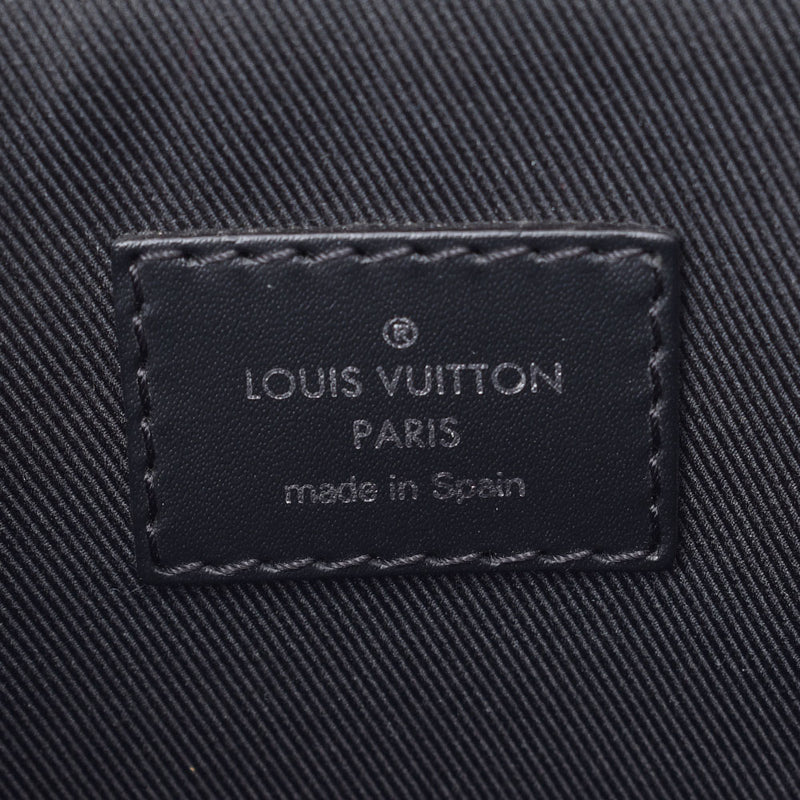 Louis Vuitton Louis Vuitton Damier Graphit Pixel District PM NM Black / Gray N40072 Men's Dumier Graphit Canvas Shoulder Bag A-Rank Used Sinkjo