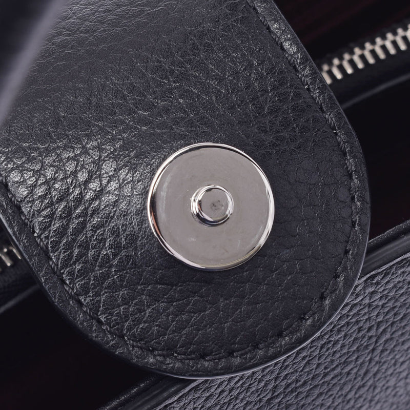 Chanel Chanel Neo Egsectives Medium 2WAY Tote Bag Black Silver Bracket Women's Curf Handbag A-Rank Used Silgrin